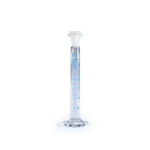 Cylinder, Graduated, Mixing, Glass, 10 mL +-0.1 mL, 0.2 mL divisions, glass stopper #13