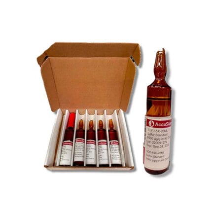 استاندارد گوگرد AccuStandard کد SDF-5X-20ML-PAK