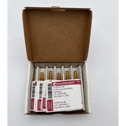 محلول CRM منحنی کالیبراسیون گوگرد AccuStandard کد D-5453-ML-SET