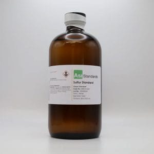 محلول استاندارد سفارشی گوگرد در روغن های ضایعاتی ASI Standards کد SWO6-L-100