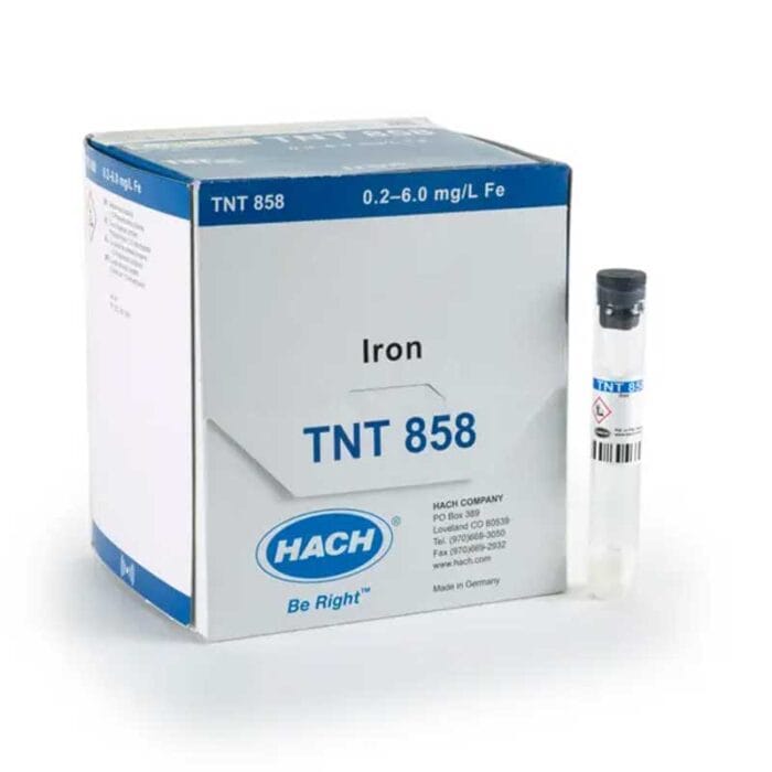 ویال تست TNTplus آهن شرکت Hach کد TNT858