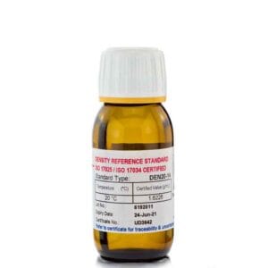 استاندارد چگالی آب خالص محصول Paragon Scientific کد DEN-WAT3