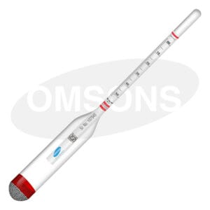 هیدرومتر چگالی OMSONS ISI Mark L-50 SP کد 2012