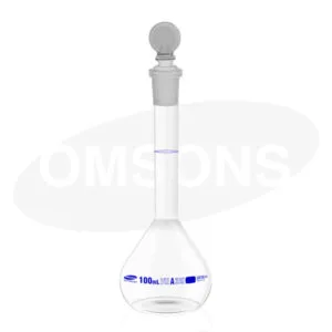 فلاسک حجمی 654 دهانه گشاد شفاف OMSONS کد 6547