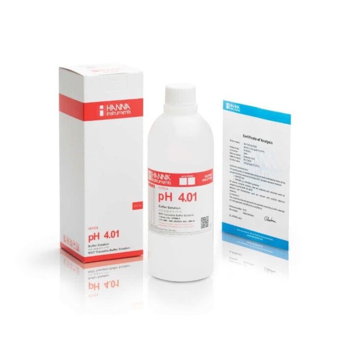 محلول بافر Hanna HI-7004L/C pH 4.01