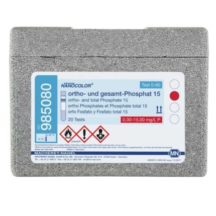 تیوب تست ارتو و فسفات کل MN NANOCOLOR کد 985080