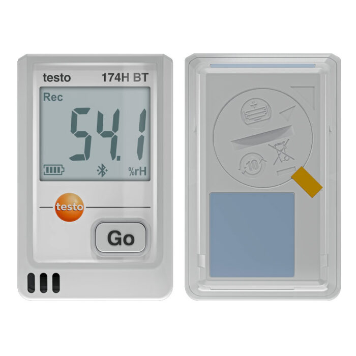 مینی دیتا لاگر دما و رطوبت testo 174 H BT کد 0572174301