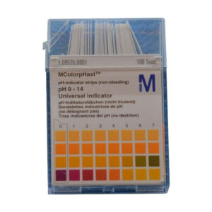 نوار تست pH 0-14 شرکت Merck کد 1095350001
