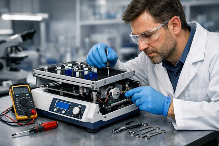 تعمیر شیکر آزمایشگاهی